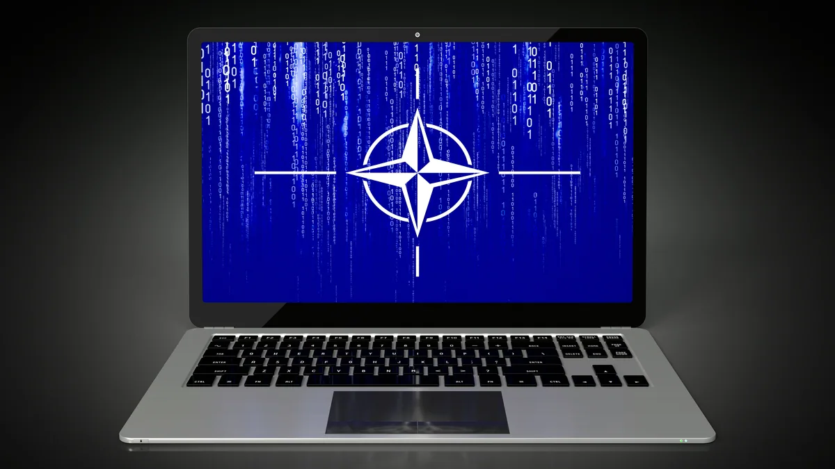 A Linux desktop with a security scanning application showing progress.