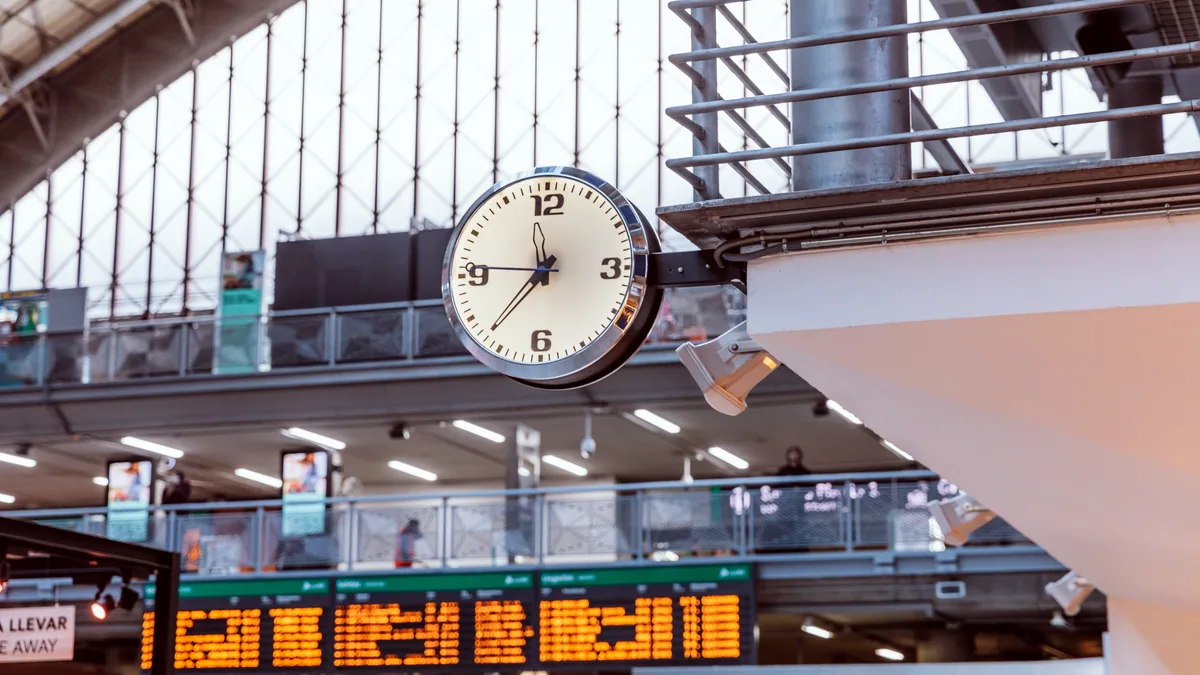 A terminal displaying a timestamp converted to and from an epoch number.